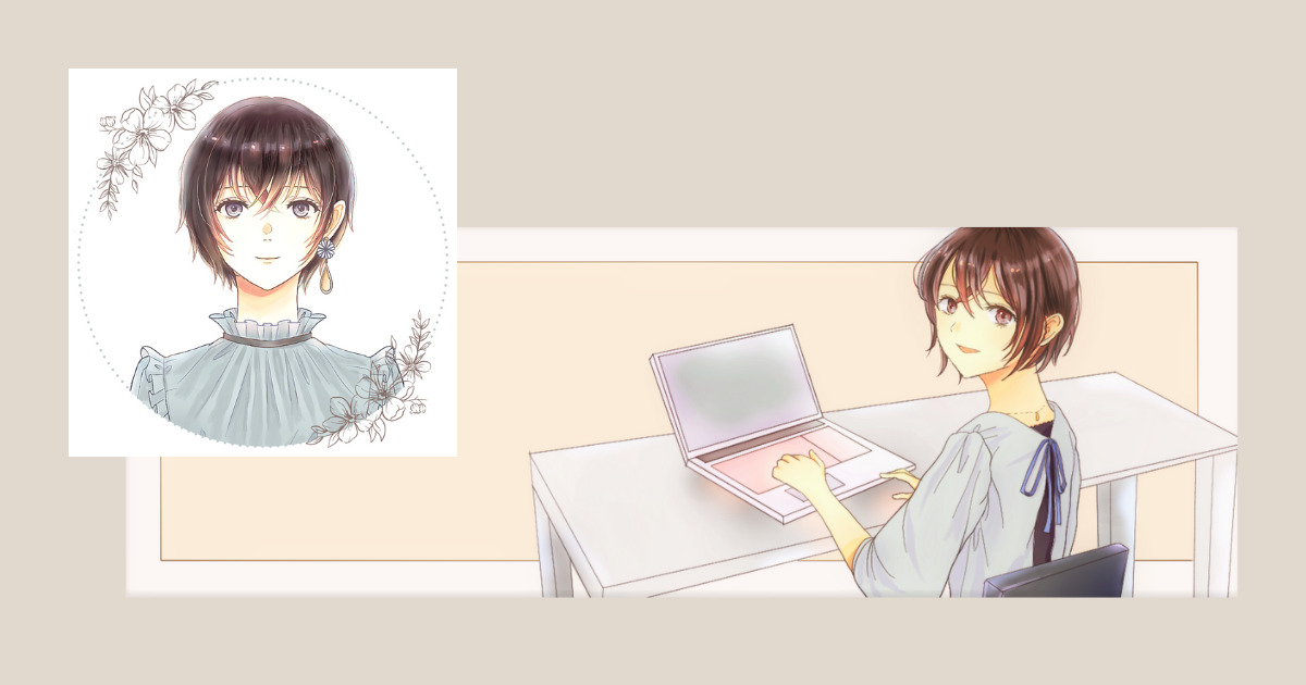 Sns ブログ用アイコンイラスト ヘッダーイラストを制作 個人様 Yukafuri